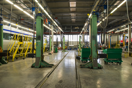 车间轨道车照片