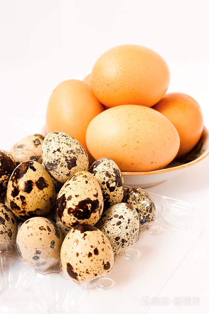 鸡鸡蛋和鹌鹑蛋