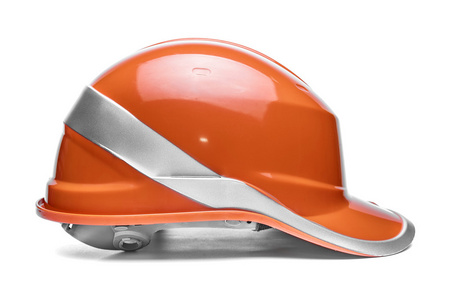 橙色安全头盔