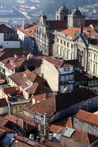 view from Torre dos Clrigos III, Porto, Portugal