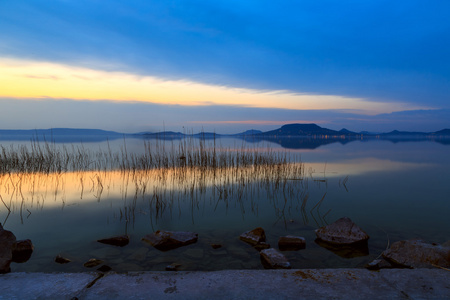 匈牙利的巴拉顿湖