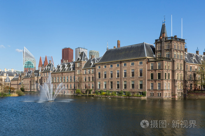 在海牙,荷兰国会大厦