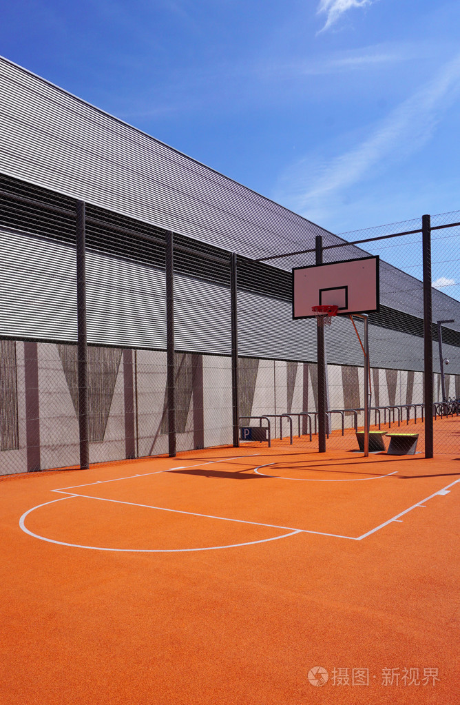 篮球场运动户外公共垂直