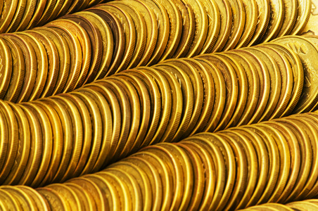 堆金硬币隔离