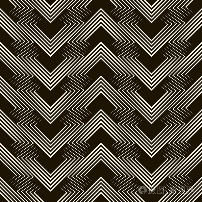 无缝的几何图案装饰时尚背景.矢量 r