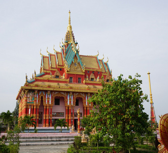 越南湄公河三角洲高棉寺