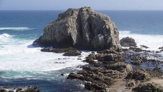 风景, 海滩, 岩石峭壁, 海滨和自然