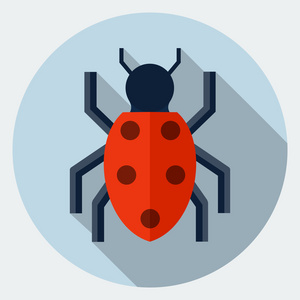 程序bug矢量 bug 图标照片