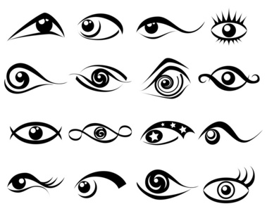 抽象眼睛图片-抽象眼睛素材-抽象眼睛插画-摄图新视界