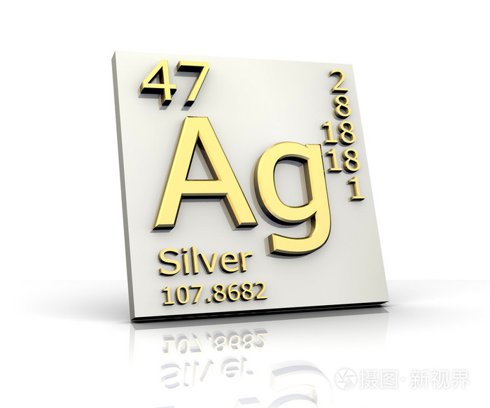 银窗体元素周期表