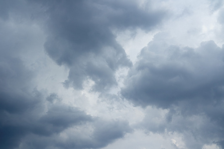 暴风雨的天空