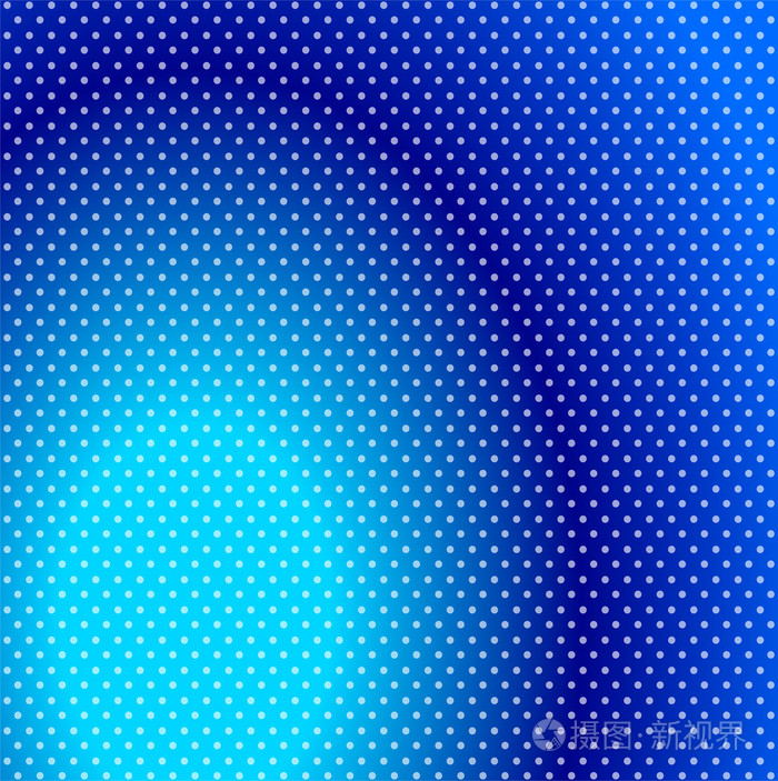 矢量点为蓝色背景和设计