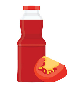 番茄汁一瓶含红液番茄酱