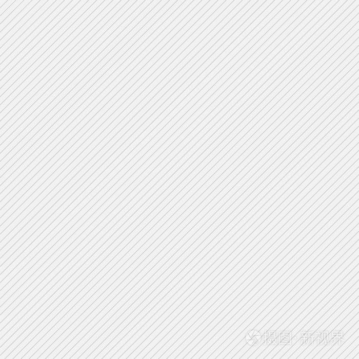 灰色矢量背景下的薄灰色对角线条纹