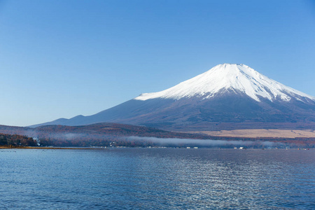 在日本的山富士视图