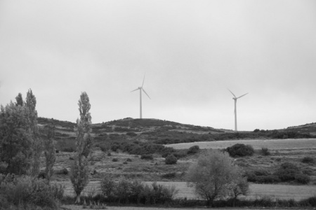 纳瓦拉的大风车图片