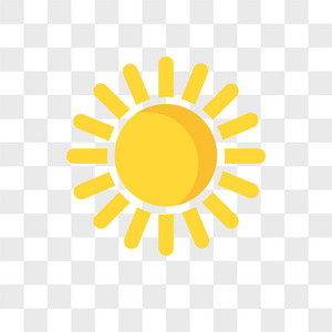 太阳矢量图标在透明背景下隔离 太阳标志des相似素材图片 摄图新视界