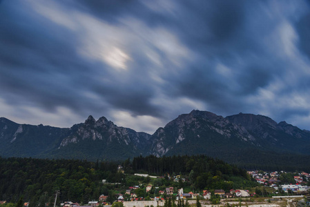 云在山上, Bucegi 山, 罗马尼亚