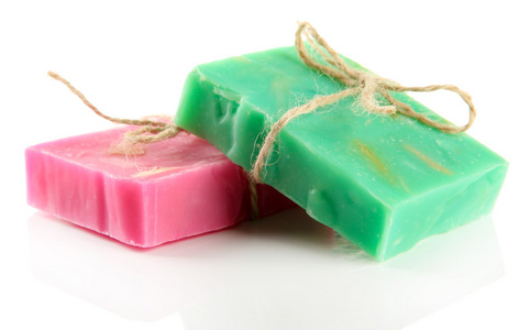 白色手工皂图片