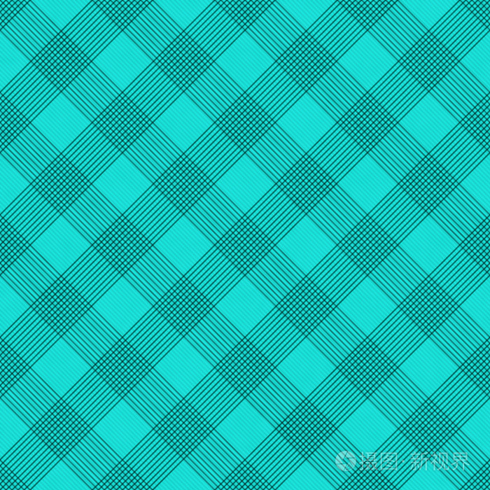 深青色条纹的格子平铺模式重复背景