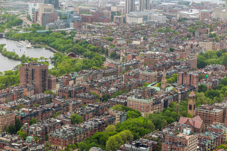 波士顿城市景观图片