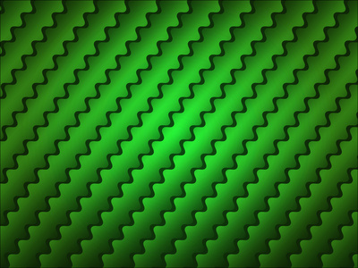 抽象绿色波浪条纹的背景