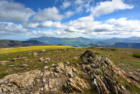 Skiddaw 和 Blencathra 从鲁宾逊