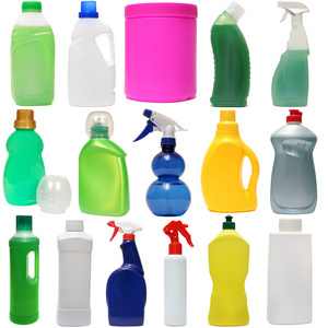 清洗设备。彩色塑料瓶用的洗涤剂是