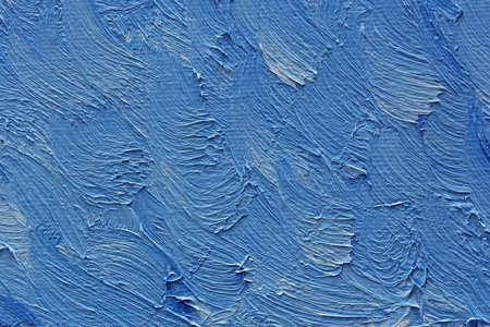 彩色笔触油画布照片