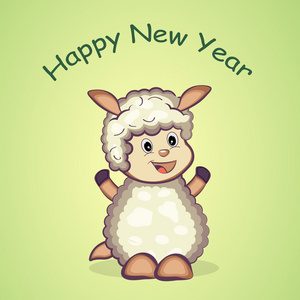 中国农历新年的羊照片