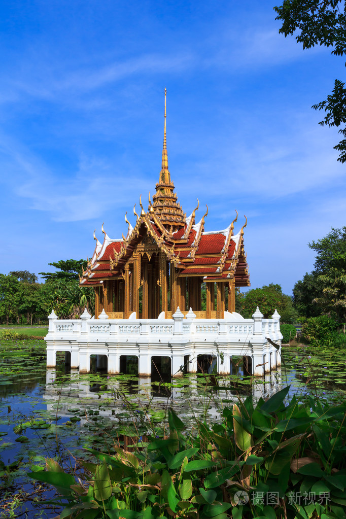 在莲花池公园曼谷的泰国馆