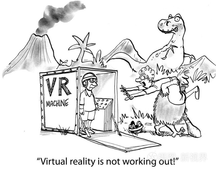 人类发明了一种计算机虚拟现实
