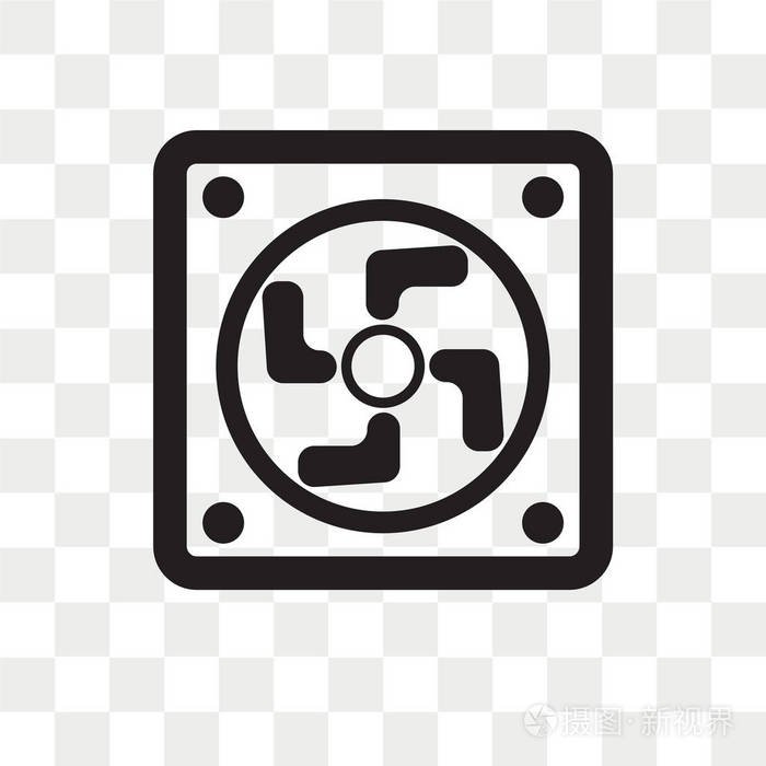 霜矢量图标隔离在透明背景霜冻标志