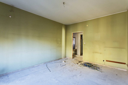 公寓未翻修, 装修前房间照片