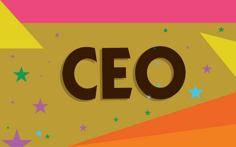 负责管理概念性手写显示 ceo.