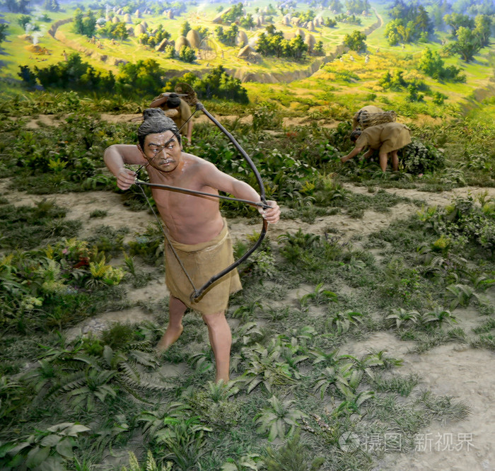 半坡博物馆 —— 是在西安 (西安, 西安), 陕西省中国.