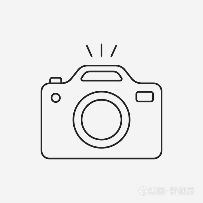 相机线图标插画-正版商用图片0b7gmx-摄图新视界