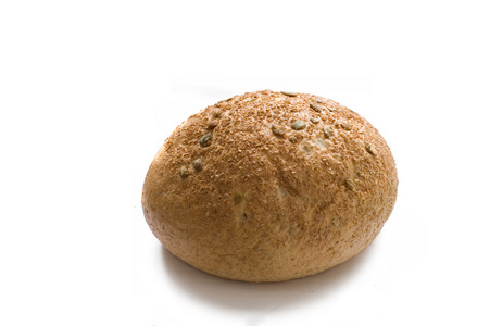 小麦面包的米糠和南瓜种子