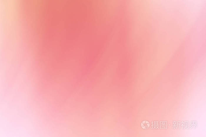 粉红色模糊渐变背景春季背景浅色重叠透明不寻常的弹簧设计