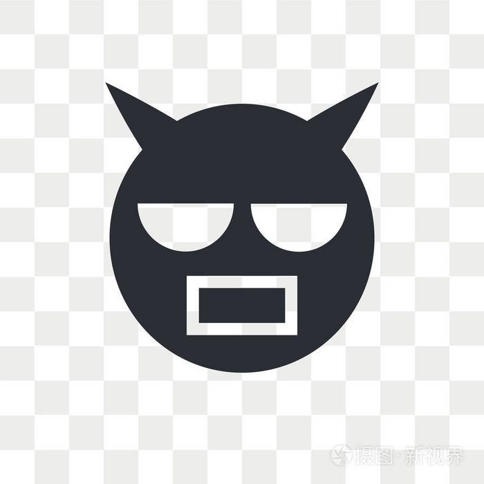 地狱矢量图标隔离在透明的背景下地狱徽标d