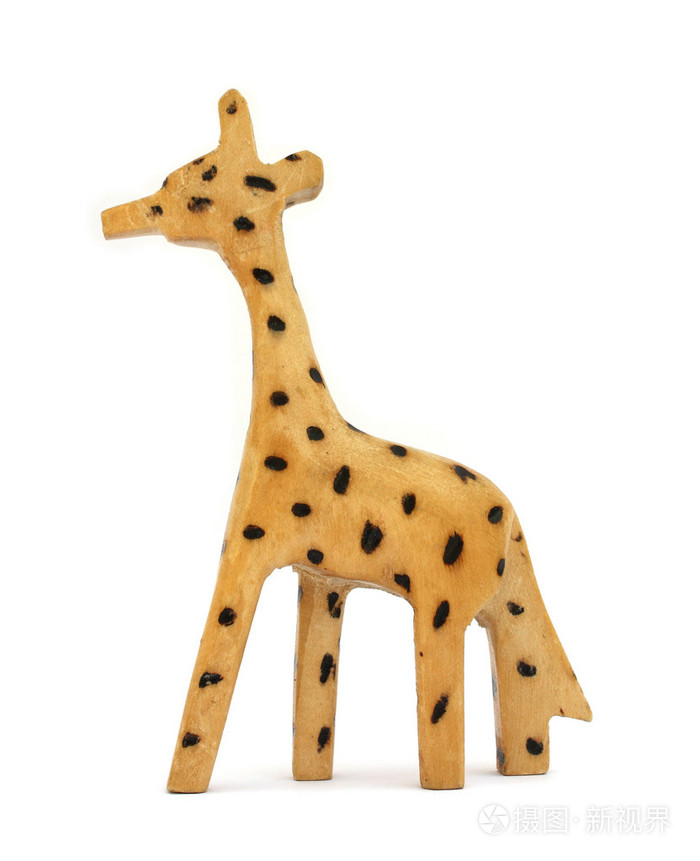 木制玩具长颈鹿
