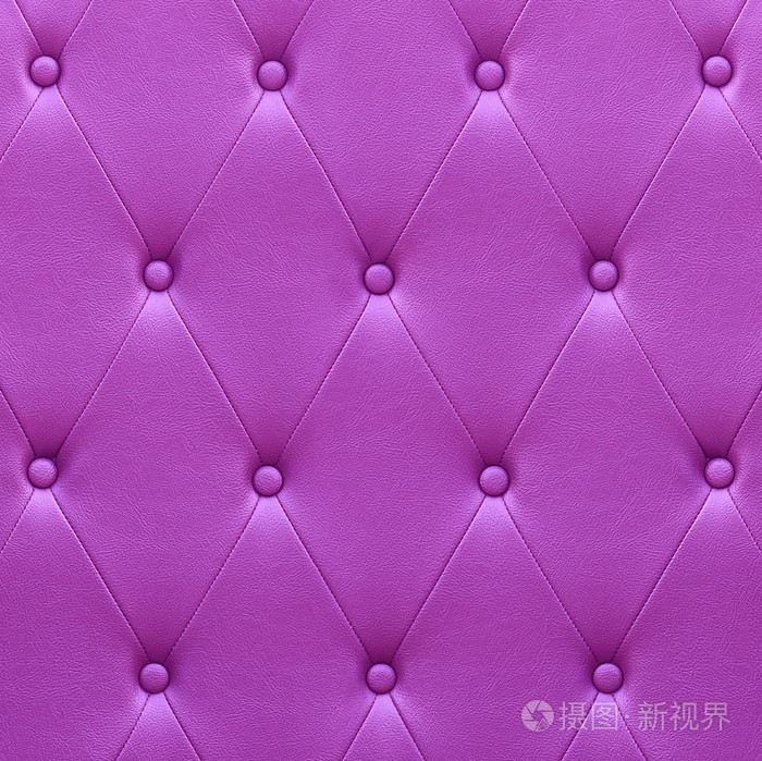模式的紫罗兰色真皮座椅座垫