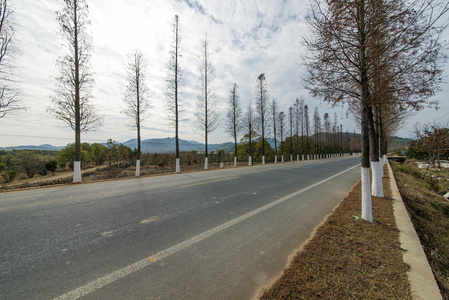 山区公路背景