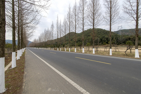 山区公路背景