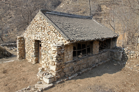 乡村景观的房子图片