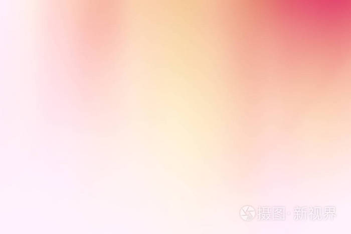 粉红色模糊渐变背景/春季背景浅色, 重叠透明, 不寻常的弹簧设计