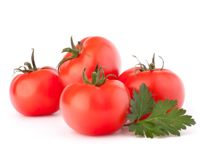 番茄蔬菜和欧芹叶