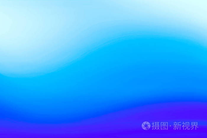 模糊的蓝色背景/渐变清新透明设计背景, 蓝色抽象壁纸