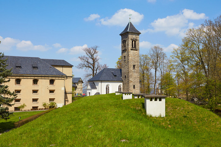 在德国下萨克森州堡垒 koenigstein