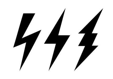 闪电图闪电图标照片